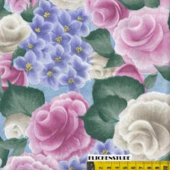 Large Packed Roses by Donna Dewberry